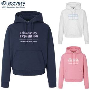 디스커버리 26SS 여성 그래픽 로고 후드티셔츠 DWHD43061 GPRS