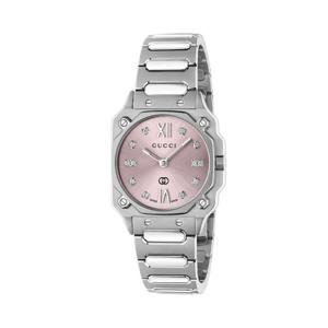 구찌 YA166501 G-플랫 여성 메탈 쿼츠 24mm (25년NEW모델)