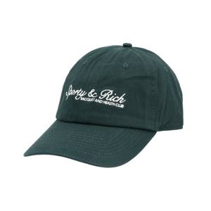 스포티앤리치 AC07961325GR10 시러큐스(Syracuse) 로고 자수 볼캡