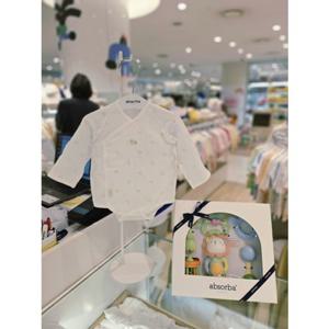 [압소바 의류] (말띠해선물)호싱 텐셀 배냇슈트 딸랑이세트 26년신상 (A2A10104)