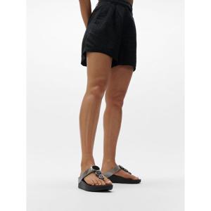 [핏플랍][삼성물산공식] 여성 할로 비즈 서클 메탈릭 토 포스트 샌들 퓨터 블랙 (FT61K2T045)