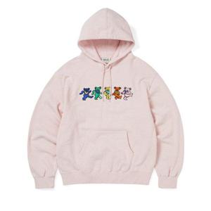 디스이즈네버댓 THISISNEVERTHAT GD Dancing Bears Hoodie Heather Pink GD253TSWHO01HPN 350874