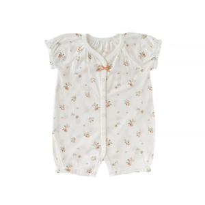 밍크뮤 26년여름신상(WH)버드플라워인견반팔우주복3637004117A