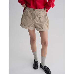 (356225SC1A) [에잇세컨즈] 블루머 롤업 쇼츠  베이지