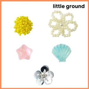 [리틀그라운드8] 룰라비(76112-889-04)플라워슈즈악세사리 아동여아 신발장식 코디 데일리 선물 여름