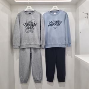 [행텐주니어]맨투맨 티 조거핏 바지 세트14560-031-204-09