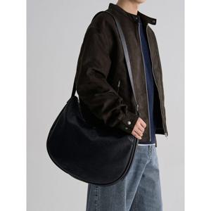 (4562D2AM35) [에잇세컨즈] PU 크로스 호보백  블랙