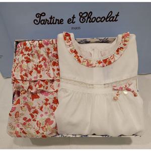 쇼콜라 GR레나블루머상하복 (TTPMXT274R)여름여아외출복백일돌두돌선물