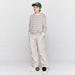 [지오다노 주니어]03116504 코튼 밴딩 카고 팬츠