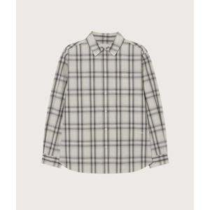 커버낫 W 체크 포플린 셔츠 B1 CO2503SH71 IV BL