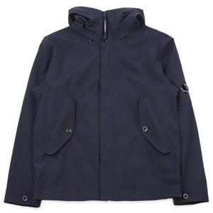 CP컴퍼니 남성 렌즈 와펜 쉘-R 고글 후드 자켓(네이비) 20CMOW002A 005968A 888