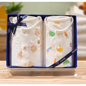 압소바 HK(아기내의2종) 배지 보우테디 7부내의 세트(26년SS신상) (A1B10390A)