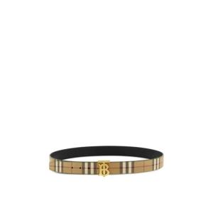 버버리 체크 패턴 벨트 8122298