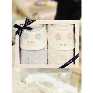 [압소바 의류] 도도모달 7부우주복(턱받이포함) 2벌세트 26년여름신상 (A1310603B)