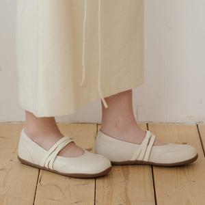 엘리자베스스튜어트[론칭가159,000]레더 밴딩 플랫 EBAL167101