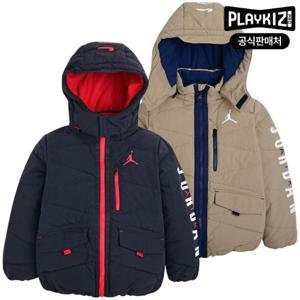 [플레이키즈프로]조던 키즈 숏 다운 패딩 점퍼 N224DM134P
