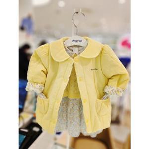 [압소바 의류] 라일리원피스 니트조끼(속바지포함) 점퍼세트 26년봄신상 (A1125104E)