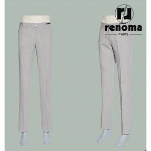 [레노마캐주얼]SS 봄여름 라이트그레이 스트레치 프리미엄 슬랙스 바지 RRJMBP55A