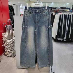 에어워크주니어 sh06 버뮤다 오트밀/블루 데님팬츠 R261G3152A