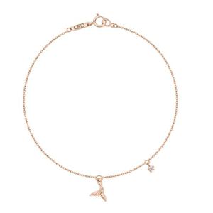 [미니골드] 14K 플로랜스 고래꼬리 팔찌 MBM04119