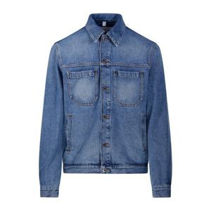 오프화이트 하프 애로우 스케이트 데님 재킷 OMYE09QS26 DEN002