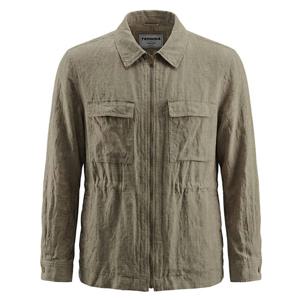 [레노마 옴므]레노마 린넨 스트링 사파리점퍼 베이지 ROFMBU59A