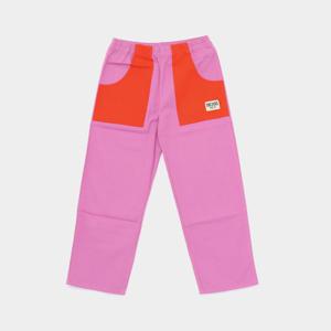 보보쇼즈 26SS 보보로고 컬러 블록 우븐 여아 팬츠 B126AC093 511