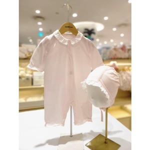 [오가닉맘] 유아 메종핑크수피마칠부우주복 (MLSLQE07)