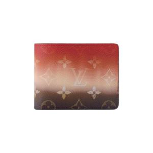 루이비통 슬렌더 월렛 오렌지 모노그램 피그먼트 M28007
