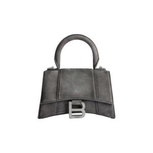 발렌시아가 아워글래스 핸드백 XS 스톰 그레이 8289872AB4U1143