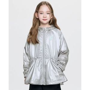 MLB키즈 걸즈 미드 바람막이 점퍼 (7FWJA0161SIL)