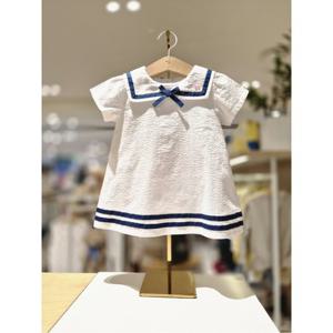 블루독베이비 10 26SS신상(IV)클린 세일러 드레스(백일돌아기옷) (14631340003)