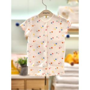 압소바 HK(아기내의)앨리샤 슬림 반소 내의(26년SS신상) (HA1B10384)