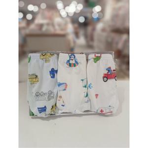 오가닉맘 남아사각팬티3종세트(썸머트 파이야 라임카블) (MLSUDW0712)