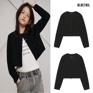 [블루테일]AAA4CK01BK블랙 포켓자수 가디건