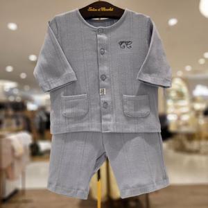 쇼콜라 B7플리모달가디건상하복 (TTOMOW12U1)남아여름실내복출산백일돌선물