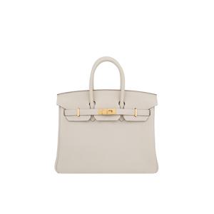 [엘러브] 새상품 에르메스 벌킨25 크레 금장 K각인 6HH0065