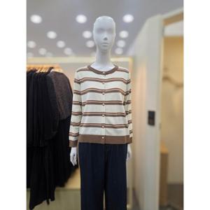 [플라스틱아일랜드]배색 스트라이프 가디건 PS7XA3G3_DJ