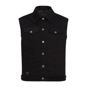 프라다 코튼 데님 베스트 GEB235 1ZFBF0557