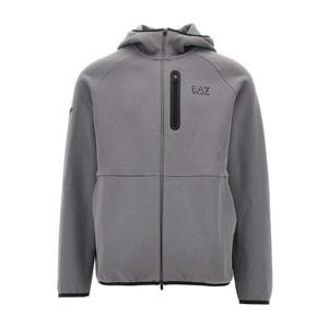 아르마니 EA7 코튼 폴리에스터 지퍼 후드 집업 7M001598 AF2084