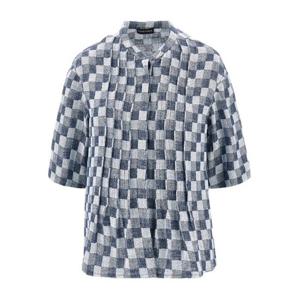 엠포리오아르마니 리넨 폴리에스터 반팔 셔츠 EW003347 AF22444