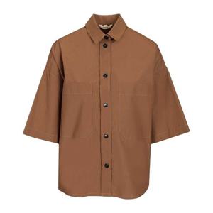 바레나 프리실라 비온 스트레치 포플린 반팔 셔츠 CAD55272736