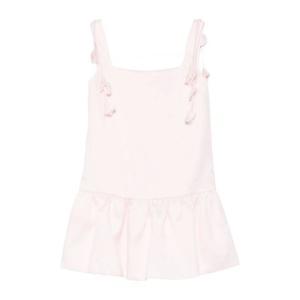 셀프포트레이트 태피터 미니 원피스 RS26165SAP PINK