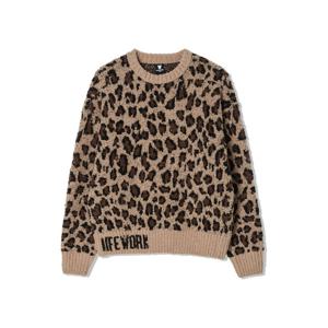 [라이프워크] 여성) 탁셀 니트 호피 맨투맨_LW254MT891