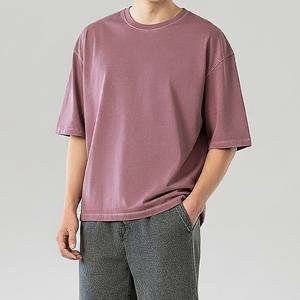 NEOTRST2 시그니처 피그먼트 오버핏 반팔  빅사이즈 남여공용 워싱 헬스티셔츠  7 COLOR