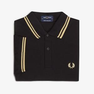 [공식][M12] 트윈 팁 프레드페리 셔츠 - 블랙/샴페인 AFPM2530012-157