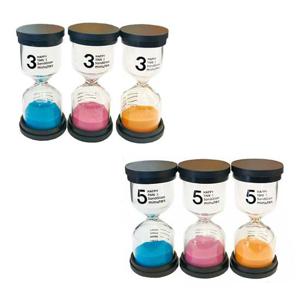 욕실 타이머 시계 모래 장식용 3분 5분