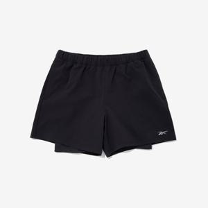 [리복]2 IN 1 러닝 쇼츠 - 블랙 REPA5FB73BK