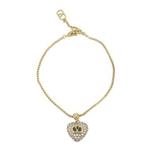 발렌티노 쿠르 로얄 하트 펜던트 체인 팔찌 7W0J0BA9VTI RG5