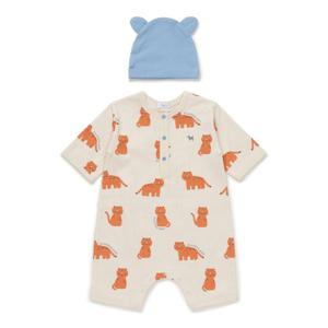 블루독베이비 10 26SS (CR)치타 7부 우주복(백일돌조카선물아기옷) (46370675010)